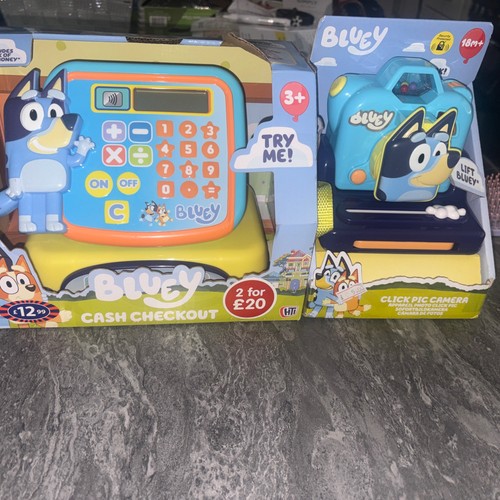 Bluey cash checkout and - bluey,