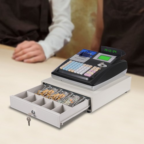 Electronic cash register shop - register,