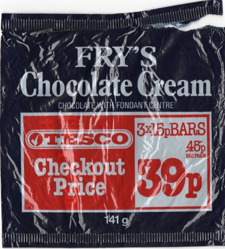 1980s fry s chocolate - uk, fry's
