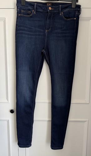 Deep blue stretch jeggings - blue,
