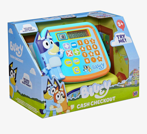 Bluey cash checkout - checkout, toy