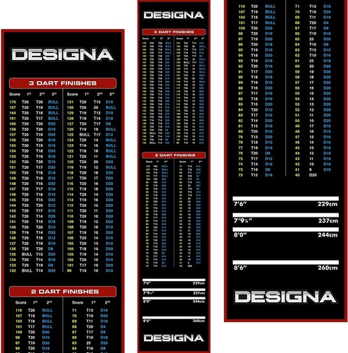 Designa checkout carpet darts - designa,