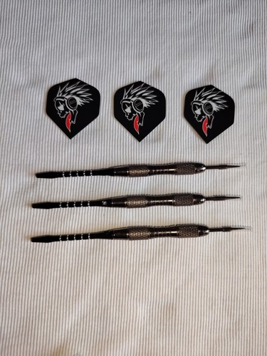 Darts set 20g with zip - , wallet
