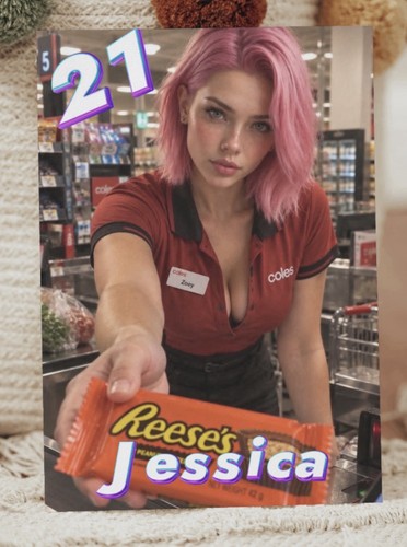 Sexy checkout girl - sexy,