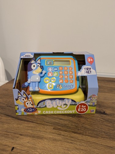 Bluey cash checkout till toy - cash,